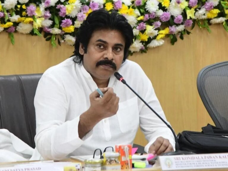 pawan kalyan in district collectors review meeting