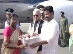 President Draupadi Murmu Arrives in Hyderabad
