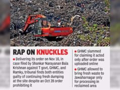 NGT fines GHMC, Ramky Rs 1 lakh for defying waste dumping order | Hyderabad News