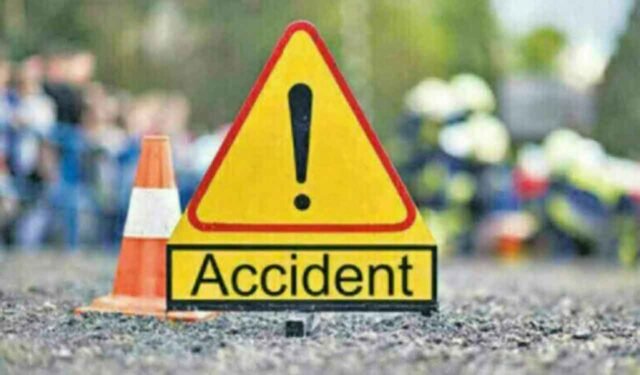 One-killed-three-injured-as-DCM-van-crashes-into-gravel-truck-in-Hyderabad.jpeg