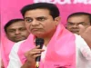 KTR alleges land scam by Cong in Telangana