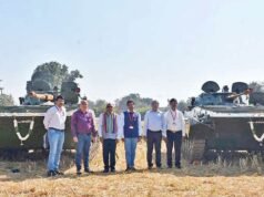 OFMK’s BMP-II flotation trials display India’s amphibious might