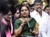 BRS leaders resorting to mudslinging, says Kavitha | Hyderabad News