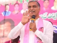 Revanth Reddy is Villain number 1 for Telangana’s water rights: Harish Rao.