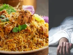 One dies, 15 hospitalised after eating biryani at New Year party in Hyderabad